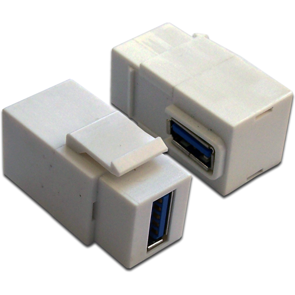 Вставка USB Lanmaster LAN-OK-USB30-AA/V-WH