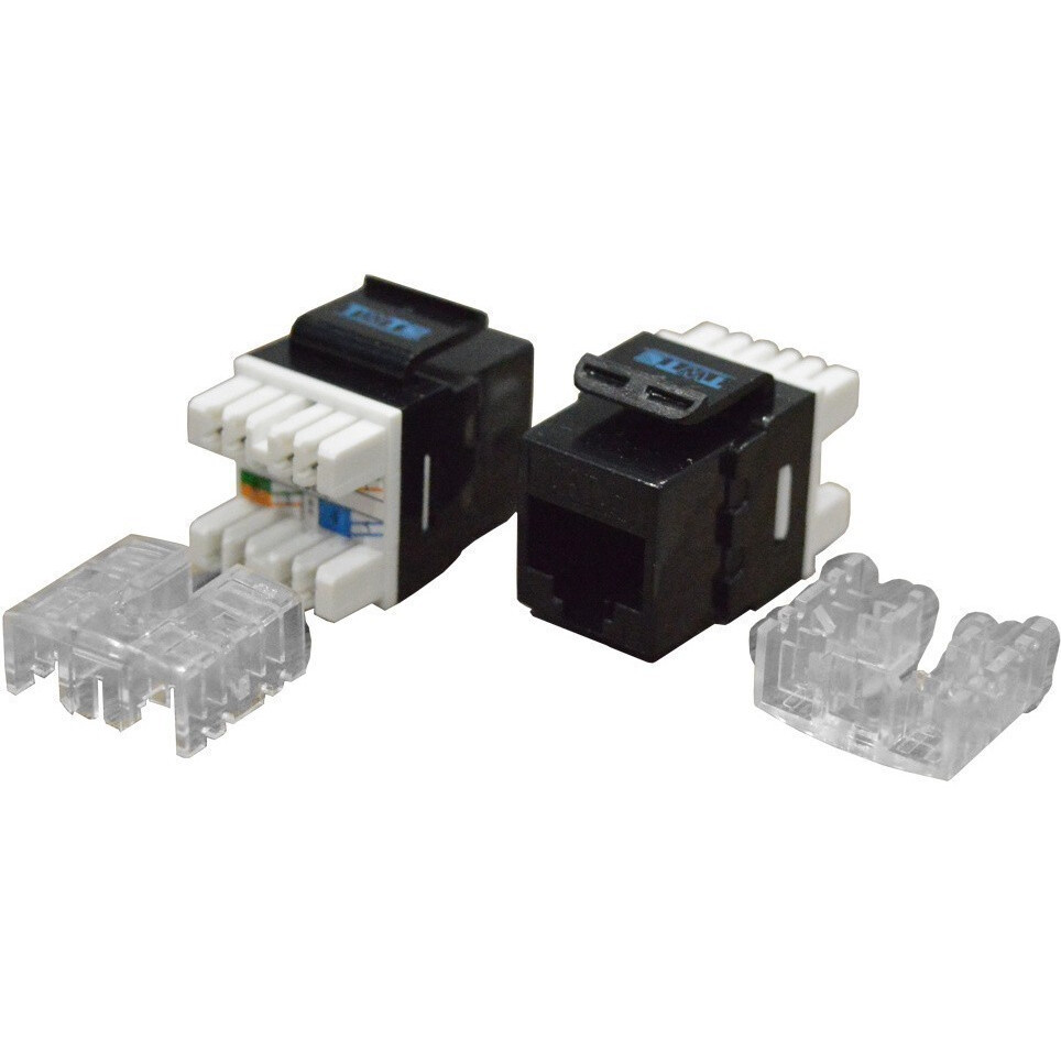 Вставка RJ-45 TWT TWT-OK45UTP180/6-BK