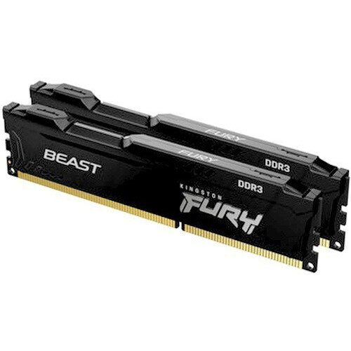 Оперативная память 16Gb DDR-III 1600MHz Kingston Beast Black (KF316C10BBK2/16) (2x8Gb KIT)