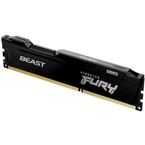 Оперативная память 4Gb DDR-III 1866MHz Kingston Fury Beast Black (KF318C10BB/4)