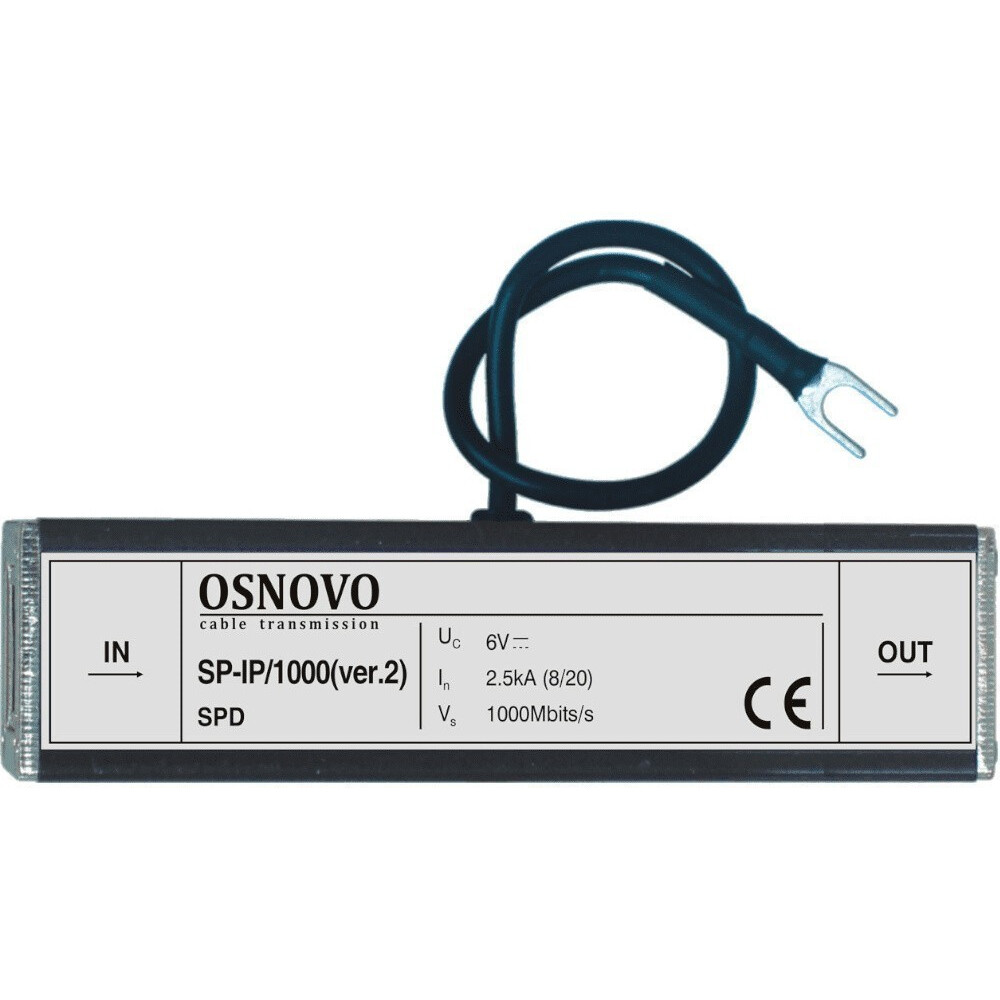 Устройство грозозащиты Osnovo SP-IP/1000(ver2) - SP-IP/1000(VER2)