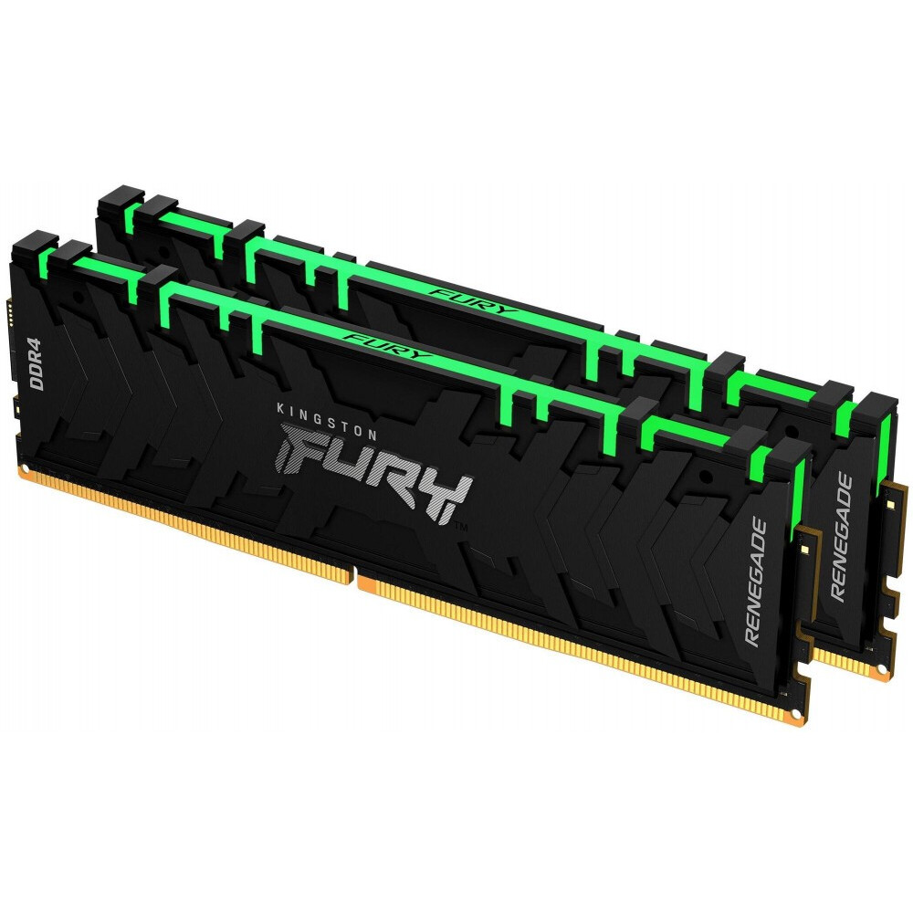 Оперативная память 64Gb DDR4 3600MHz Kingston Fury Renegade RGB (KF436C18RBAK2/64) (2x32Gb KIT)