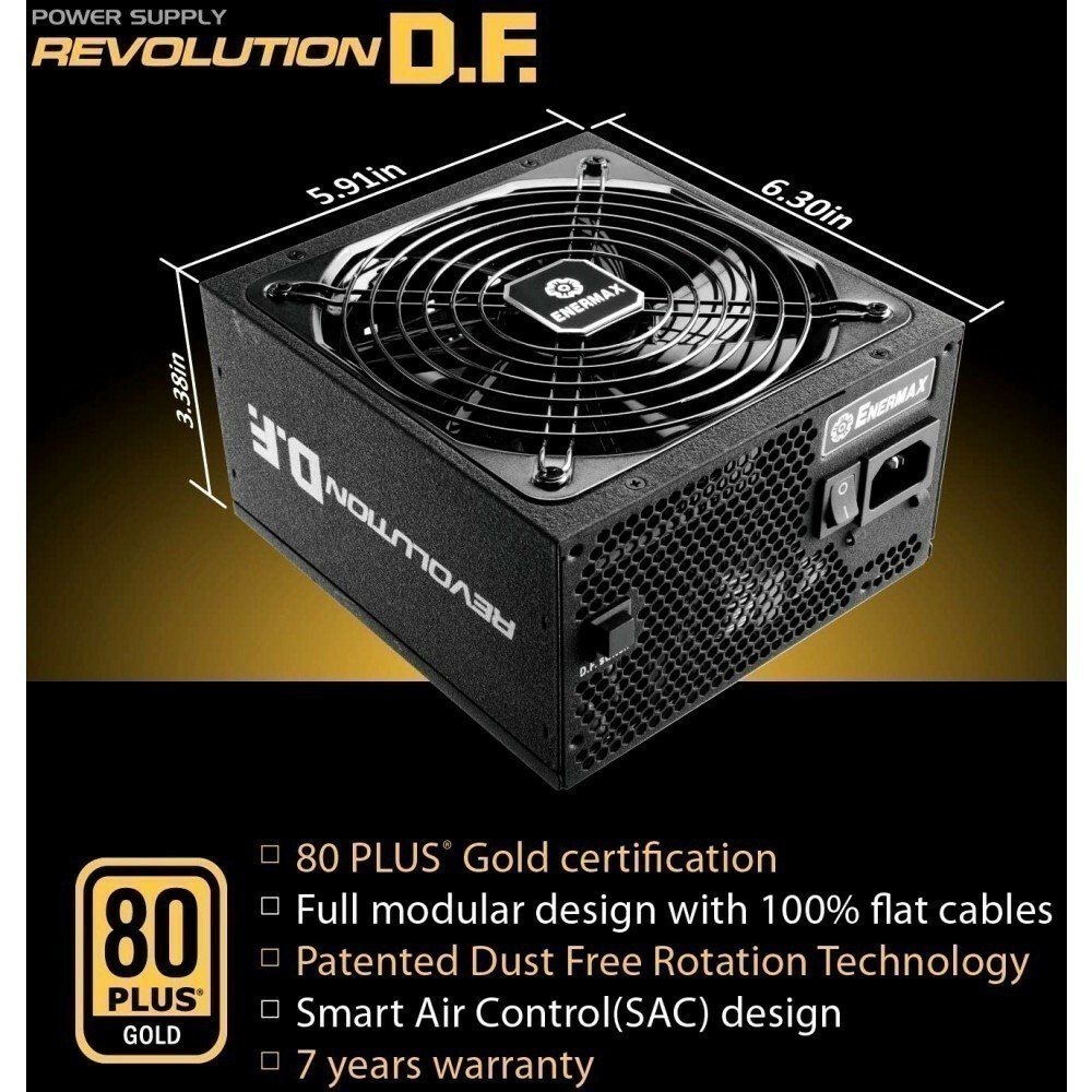 ○スーパーSALE○ セール期間限定 ENERMAX REVOLUTION D.F GOLD 850W