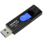 USB Flash накопитель 64Gb ADATA UV320 Black/Blue - AUV320-64G-RBKBL - фото 2