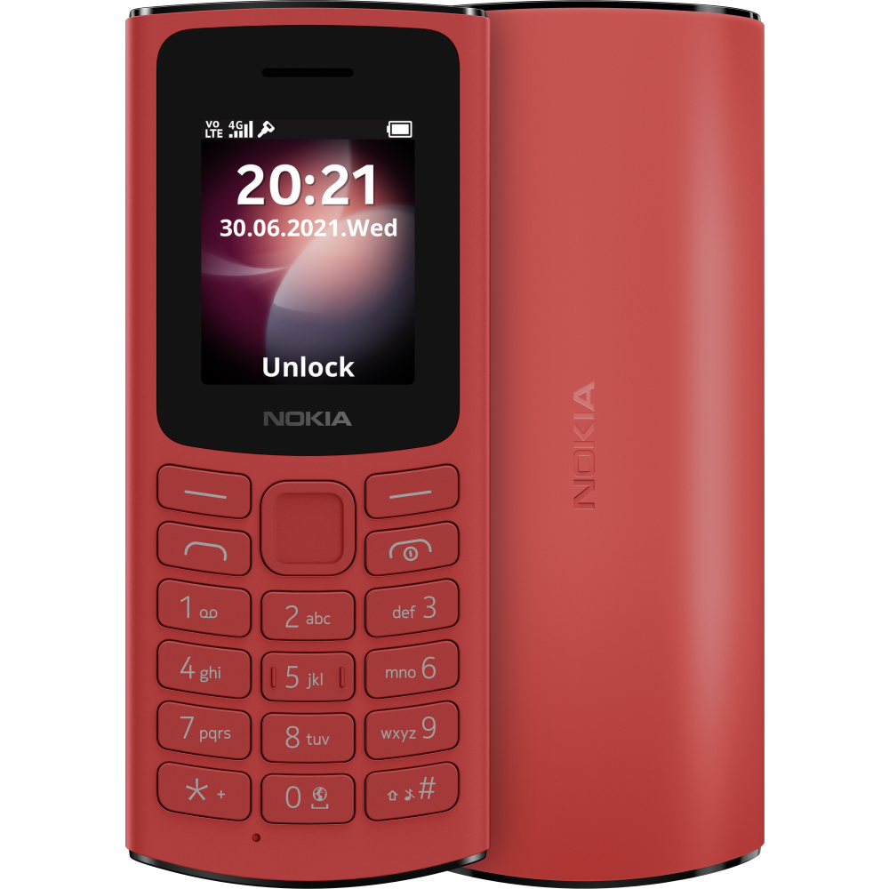 Телефон Nokia 105 4G Red: купить в интернет магазине Регард Москва: цена,  характеристики, описание, отзывы