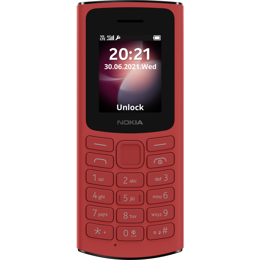 Телефон Nokia 105 4G Red: купить в интернет магазине Регард Москва: цена,  характеристики, описание, отзывы