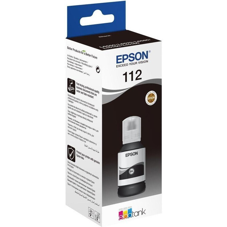 Чернила Epson C13T06C14A Black