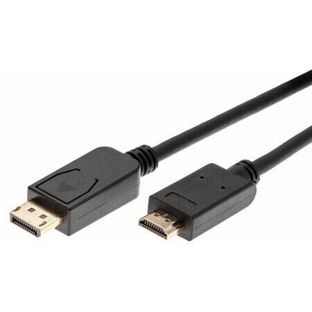 Кабель DisplayPort (M) - HDMI (M), 1.8м, AOpen ACG609-1.8M