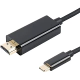 Кабель USB Type-C - HDMI, 1.8м, VCOM CU423C-1.8M