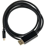 Кабель USB Type-C - DisplayPort, 1.8м, VCOM CU422C-1.8M (CU422C-1.8M/IC422C-1.8M)