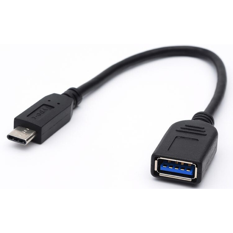 Переходник USB A (F) - USB Type-C, 0.1м, ATCOM AT1310