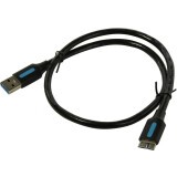 Кабель USB A (M) - microUSB 3.0 B (M), 0.5м, Vention COPBD
