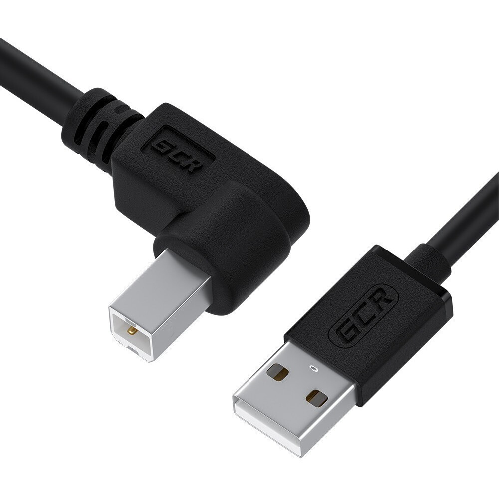 Кабель USB A (M) - USB B (M), 0.5м, Greenconnect GCR-UPC3M2-BB2S-0.5m