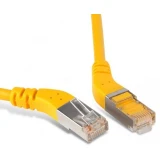 Патч-корд Hyperline PC-APM-STP-RJ45/R45-RJ45/R45-C5e-5M-LSZH-YL, 5м