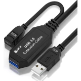 Кабель удлинительный USB A (M) - USB A (F), 7.5м, Greenconnect GCR-51924