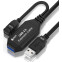 Кабель удлинительный USB A (M) - USB A (F), 7.5м, Greenconnect GCR-51924