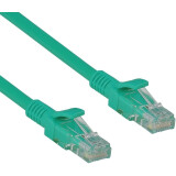 Патч-корд ExeGate UTP-RJ45-RJ45-5e-0,3M-GN, 0.3м (EX258665RUS)