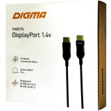 Кабель DisplayPort - DisplayPort, 10м, Digma BHP DP 1.4-10