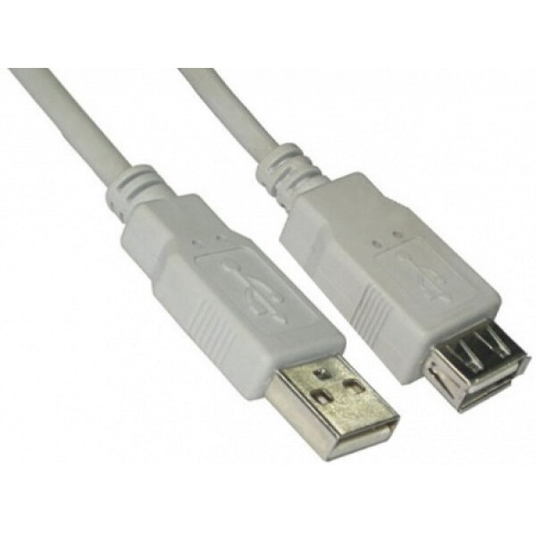 Кабель удлинительный USB A (M) - USB A (F), 1м, 5bites UC5011-010C