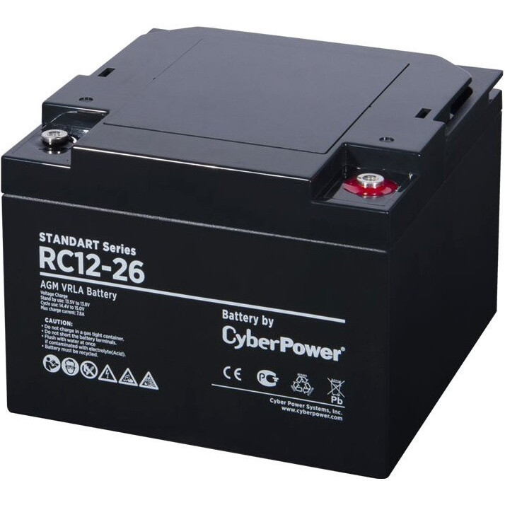 Аккумуляторная батарея CyberPower RC 12-26