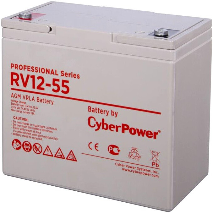 Аккумуляторная батарея CyberPower RV 12-55