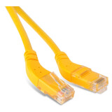 Патч-корд Hyperline PC-APM-UTP-RJ45/L45-RJ45/L45-C6-3M-LSZH-YL, 3м