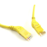 Патч-корд Hyperline PC-APM-UTP-RJ45/R45-RJ45/R45-C6-1M-LSZH-YL, 1м