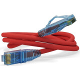 Патч-корд Hyperline PC-LPM-UTP-RJ45-RJ45-C6-1.5M-LSZH-RD, 1.5м