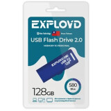 USB Flash накопитель 128Gb Exployd 580 Blue (EX-128GB-580-Blue)