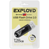 USB Flash накопитель 128Gb Exployd 650 Black (EX-128GB-650-Black)