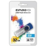 USB Flash накопитель 32Gb Exployd 530 Blue (EX032GB530-Bl)