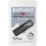 USB Flash накопитель 64Gb Exployd 620 Black (EX-64GB-620-Black)