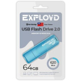 USB Flash накопитель 64Gb Exployd 620 Blue (EX-64GB-620-Blue)