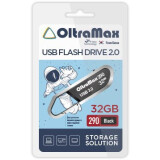 USB Flash накопитель 32Gb OltraMax 290 Black (OM-32GB-290-Black)