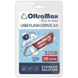 USB Flash накопитель 32Gb OltraMax 290 Dark Red (OM-32GB-290-Dark Red)