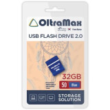 USB Flash накопитель 32Gb OltraMax 50 Blue (OM-32GB-50-Blue)