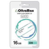 USB Flash накопитель 16Gb OltraMax 220 Light Green (OM-16GB-220-Light Green)