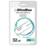 USB Flash накопитель 32Gb OltraMax 220 Light Green (OM-32GB-220-Light Green)