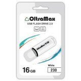 USB Flash накопитель 16Gb OltraMax 230 White (OM-16GB-230-White)