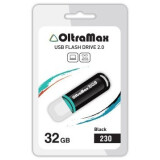 USB Flash накопитель 32Gb OltraMax 230 Black (OM-32GB-230-Black)