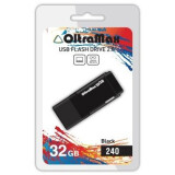 USB Flash накопитель 32Gb OltraMax 240 Black (OM-32GB-240-Black)