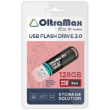 USB Flash накопитель 128Gb OltraMax 230 Black (OM-128GB-230-Black)