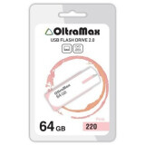 USB Flash накопитель 64Gb OltraMax 220 Pink (OM-64GB-220-Pink)