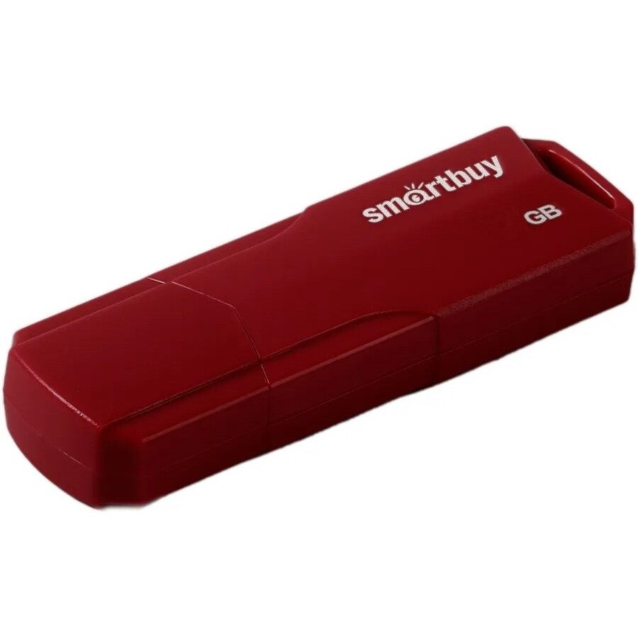 USB Flash накопитель 64Gb SmartBuy Clue Burgundy (SB64GBCLU-BG)