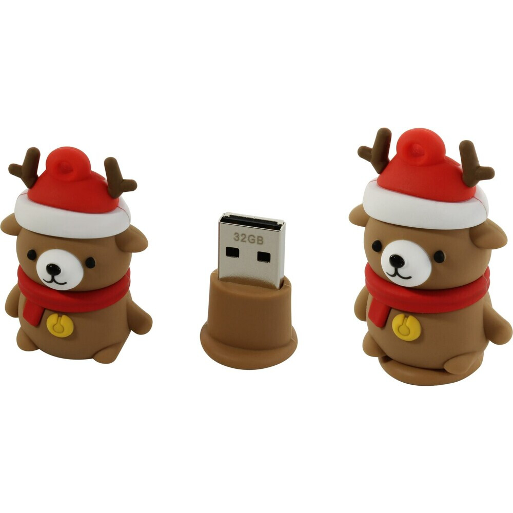 USB Flash накопитель 32Gb SmartBuy Wild Caribou Deer (SB32GBCaribouW)