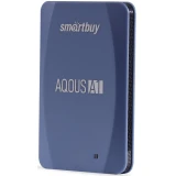 Внешний накопитель SSD 512Gb SmartBuy Aqous A1 Blue (SB512GB-A1C-U31C)