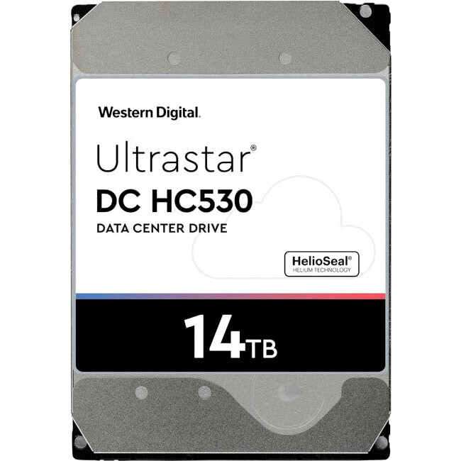 Жёсткий диск 14Tb SATA-III WD Ultrastar DC HC530 (0F31152/0F31156) - WUH721414ALE604