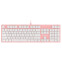 Клавиатура Bloody B800 Pink/White - фото 5