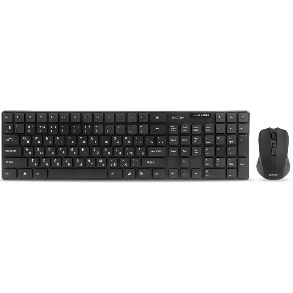 Клавиатура + мышь SmartBuy 229352AG Black - SBC-229352AG-K