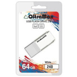 USB Flash накопитель 64Gb OltraMax 240 White (OM-64GB-240-White)